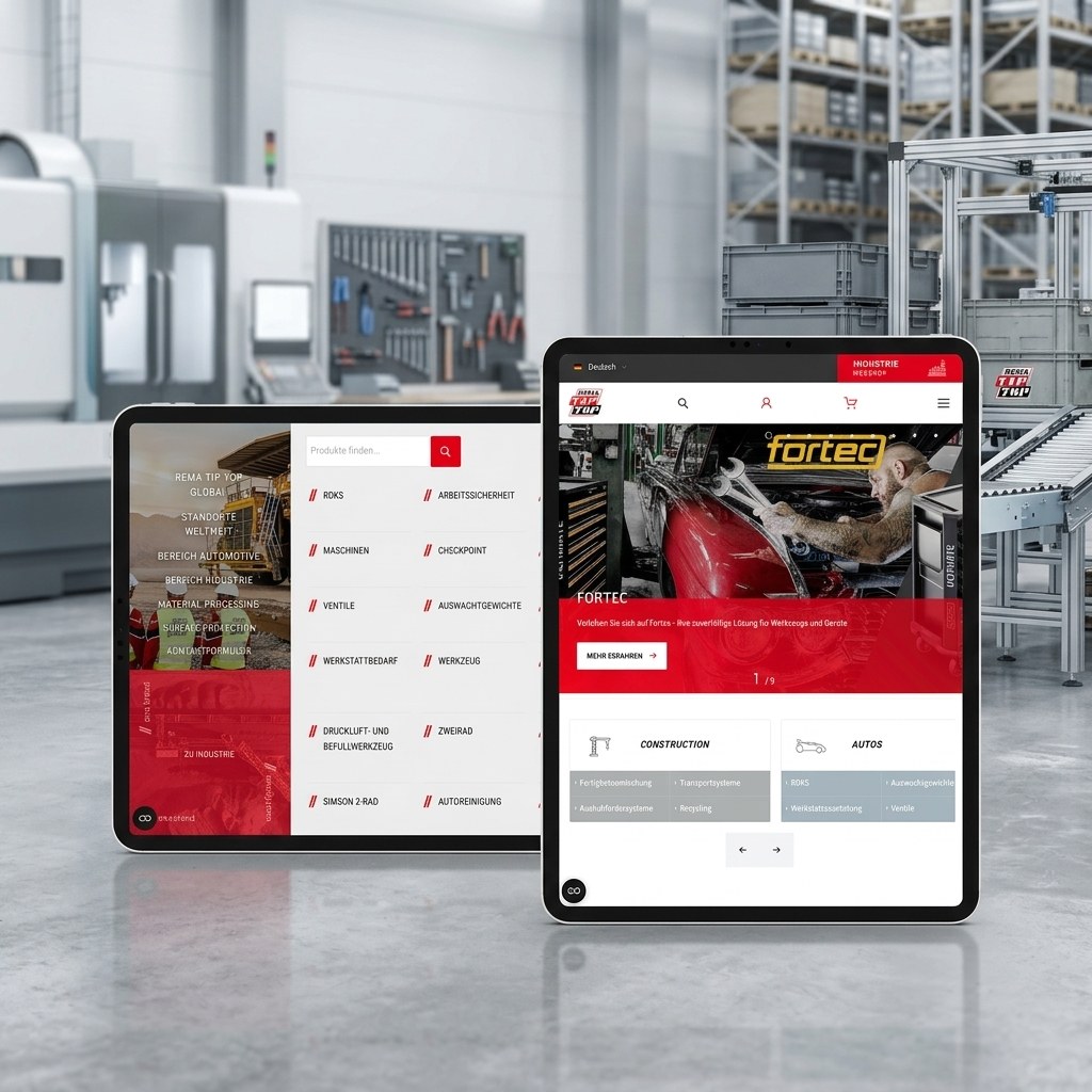REMA TIP-TOP B2B Industrieplattform